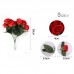 10heads Multicolor Rose Peony TOP PE Flowers Bouquet Single Decor Wedding   222914180908